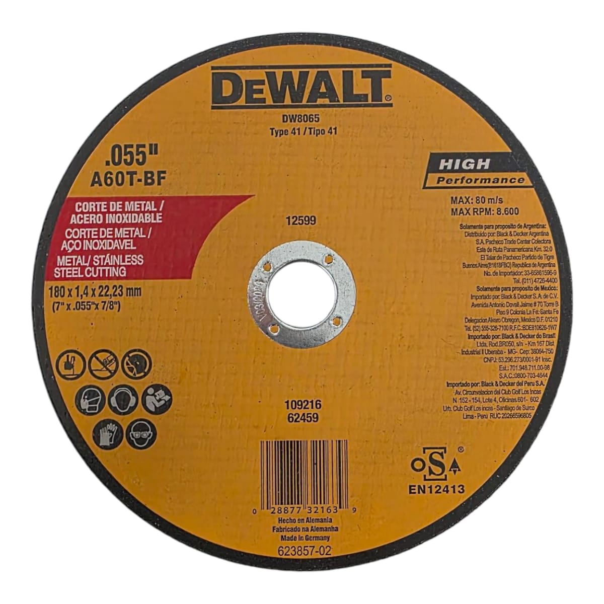 Vista 3 de Discos de Corte x5UND